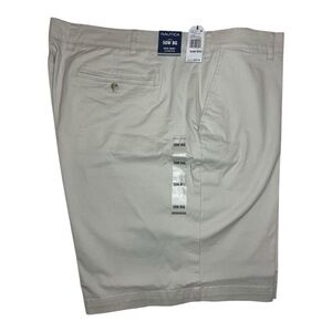 Nautica Men’s Flat Front Shorts - Light Khaki